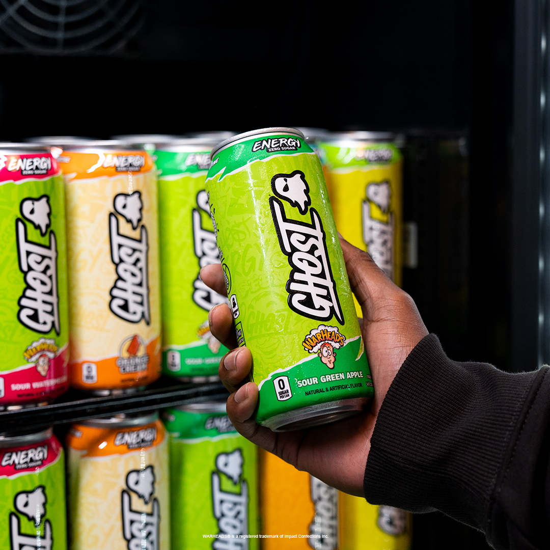 GHOST® ENERGY x WARHEADS® SECURE A CAN