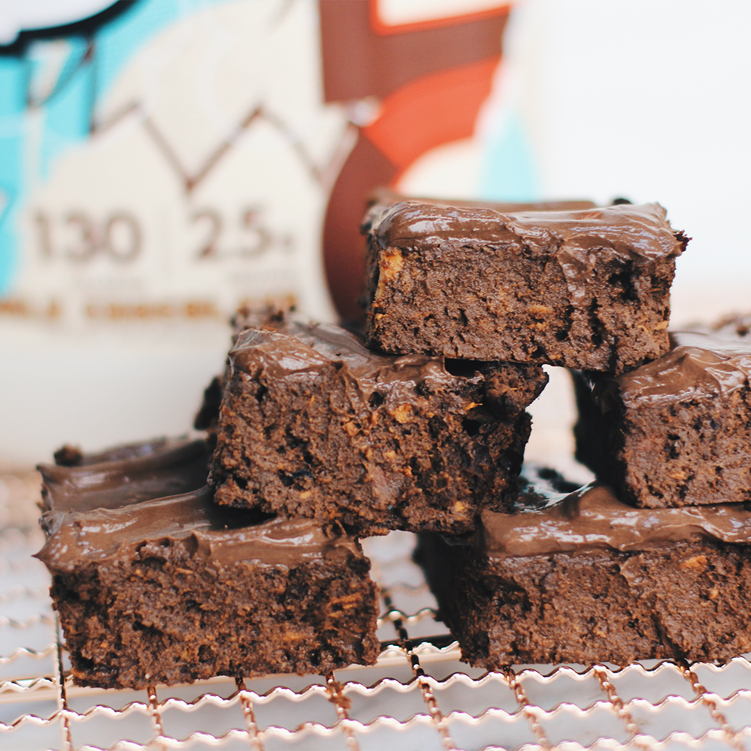 HALEY'S PROTEIN FUDGE BROWNIES