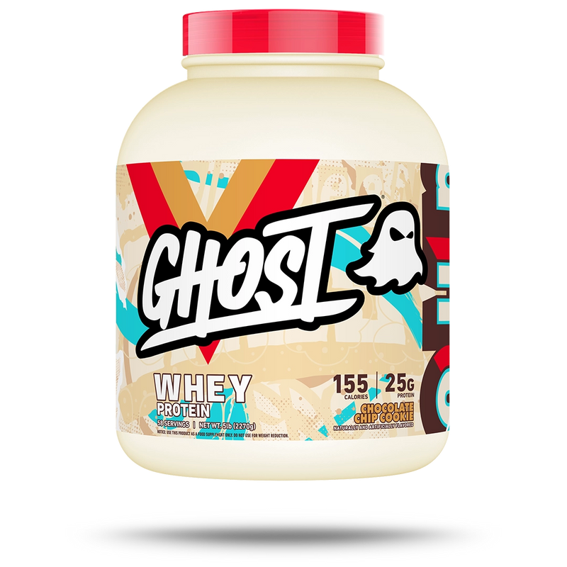 GHOST® 5LB WHEY | CHOCOLATE CHIP COOKIE