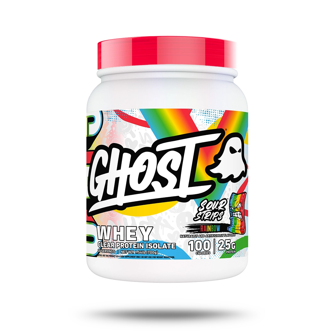 GHOST® CLEAR WHEY x SOUR STRIPS® | RAINBOW - GHOST LIFESTYLE