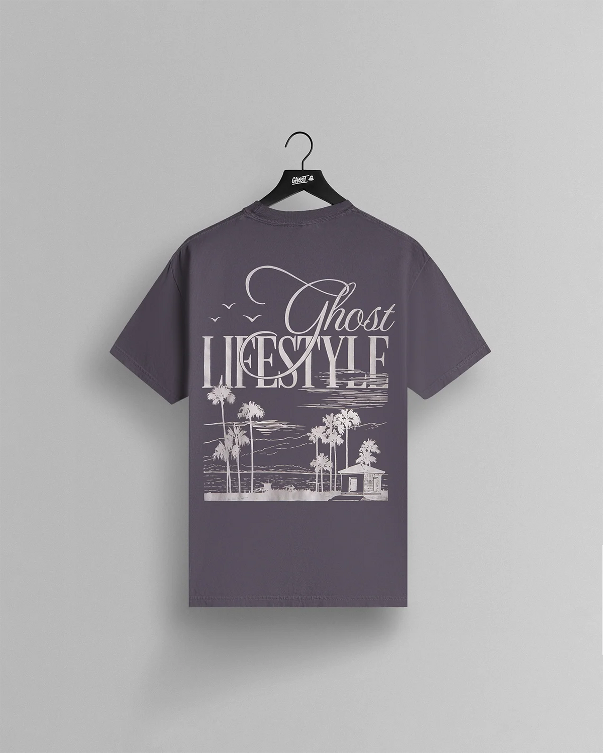 GHOST® COASTLINE TEE | DUSTY ACAI