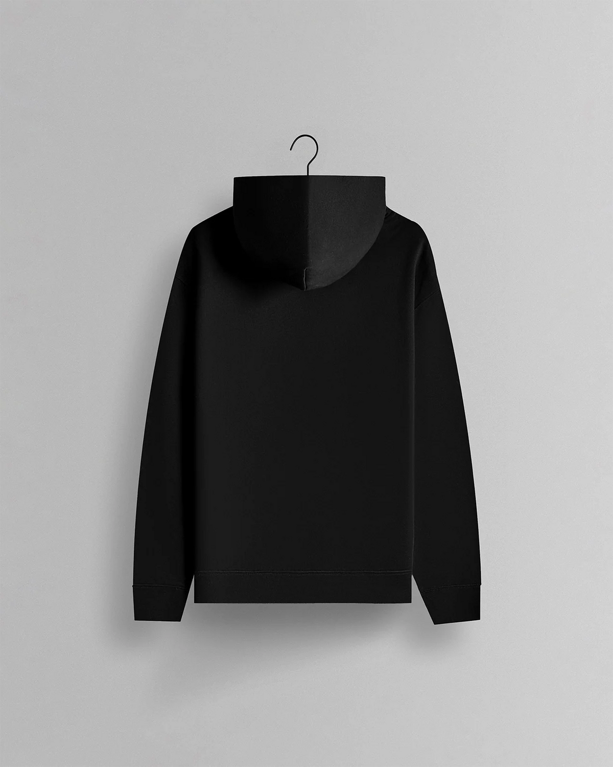 GHOST® CORE LOGO HOODIE | BLACK