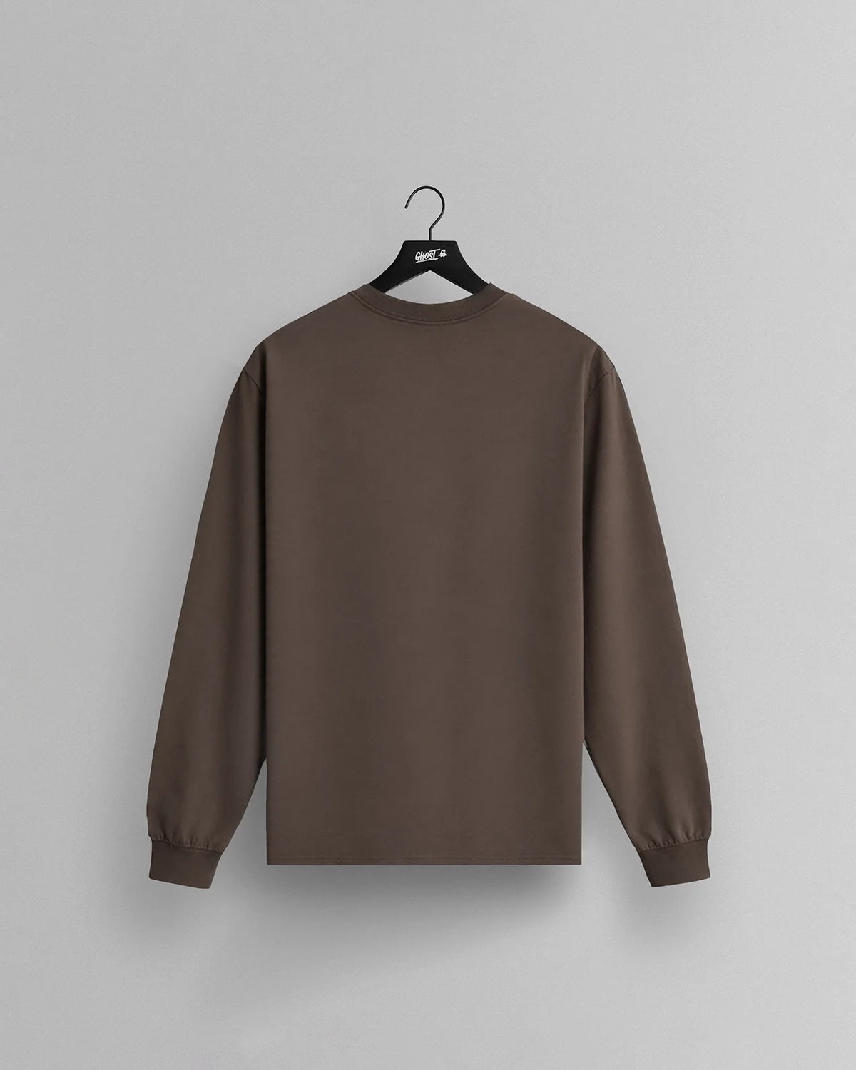 GHOST® CORE LOGO LONG SLEEVE | COCOA