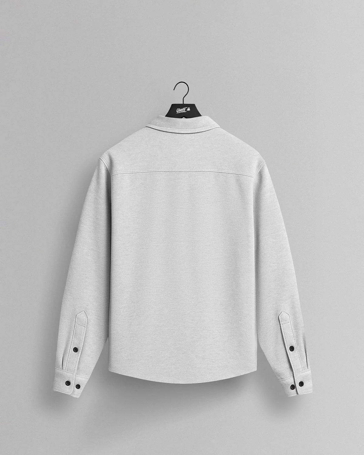 GHOST® CORE LONG SLEEVE BUTTON DOWN | HEATHER GREY