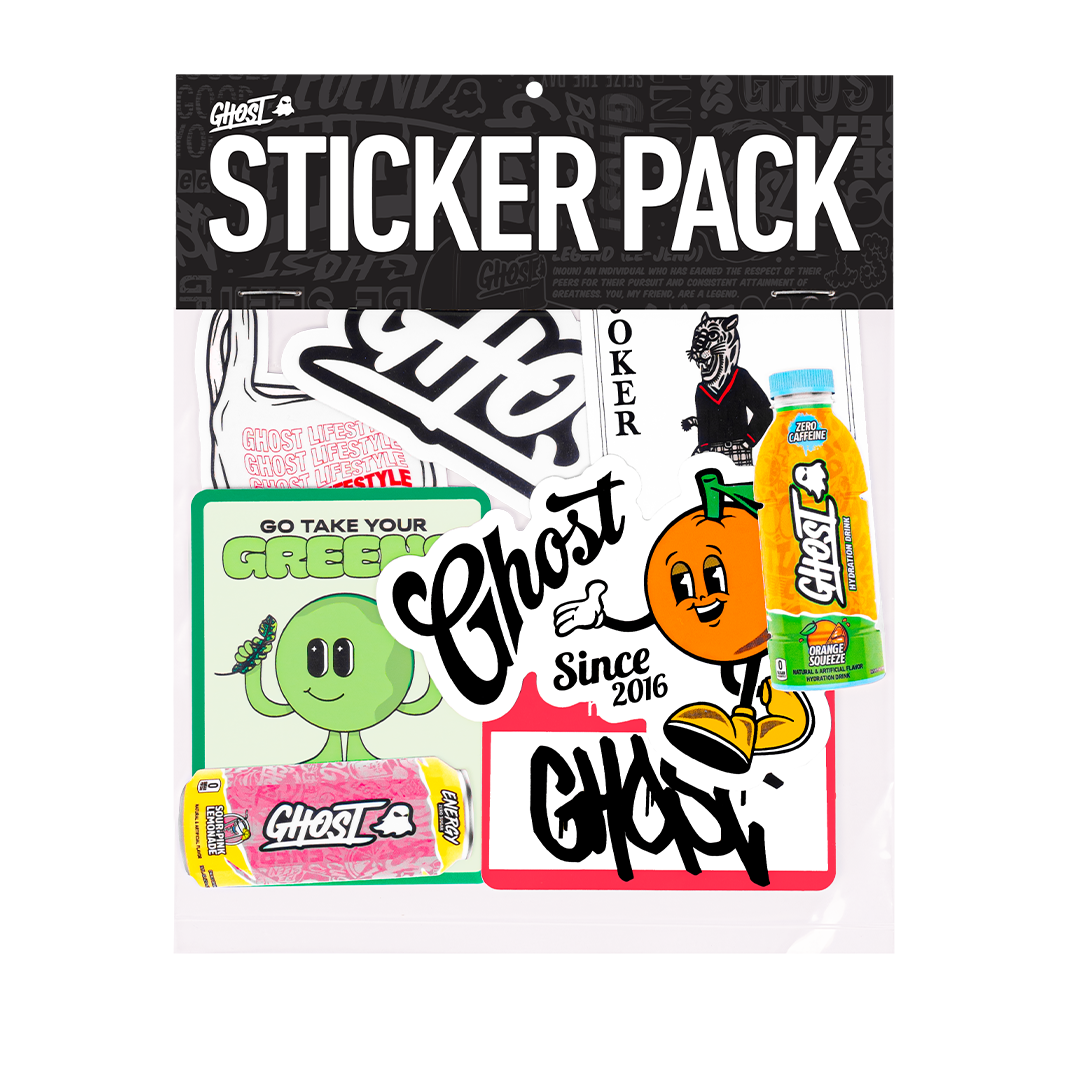 GHOST® STICKER PACK | CRAZY EIGHTS