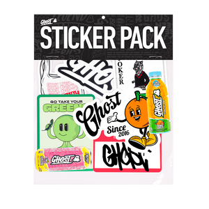 GHOST® STICKER PACK | CRAZY EIGHTS - GHOST LIFESTYLE – GHOST EU