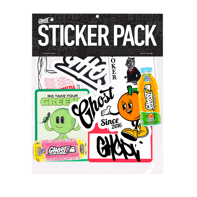 GHOST® STICKER PACK | CRAZY EIGHTS