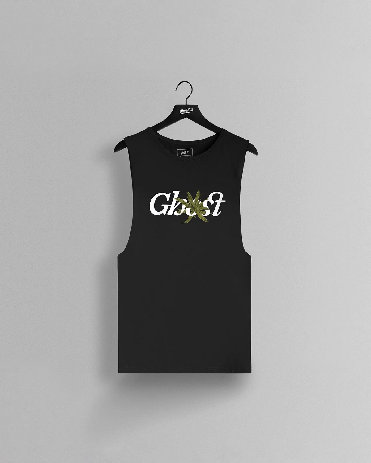 GHOST® IVY SLEEVELESS TEE | COAL