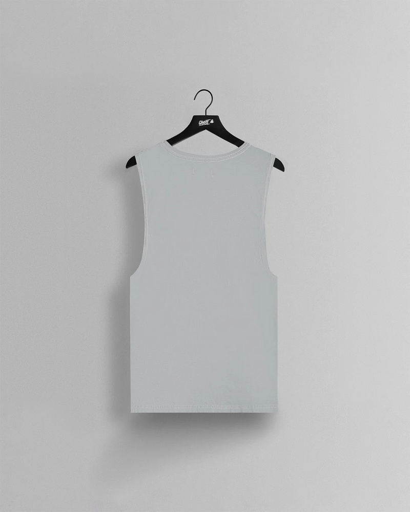 GHOST® MONOCLOUD SLEEVELESS TEE | GREY