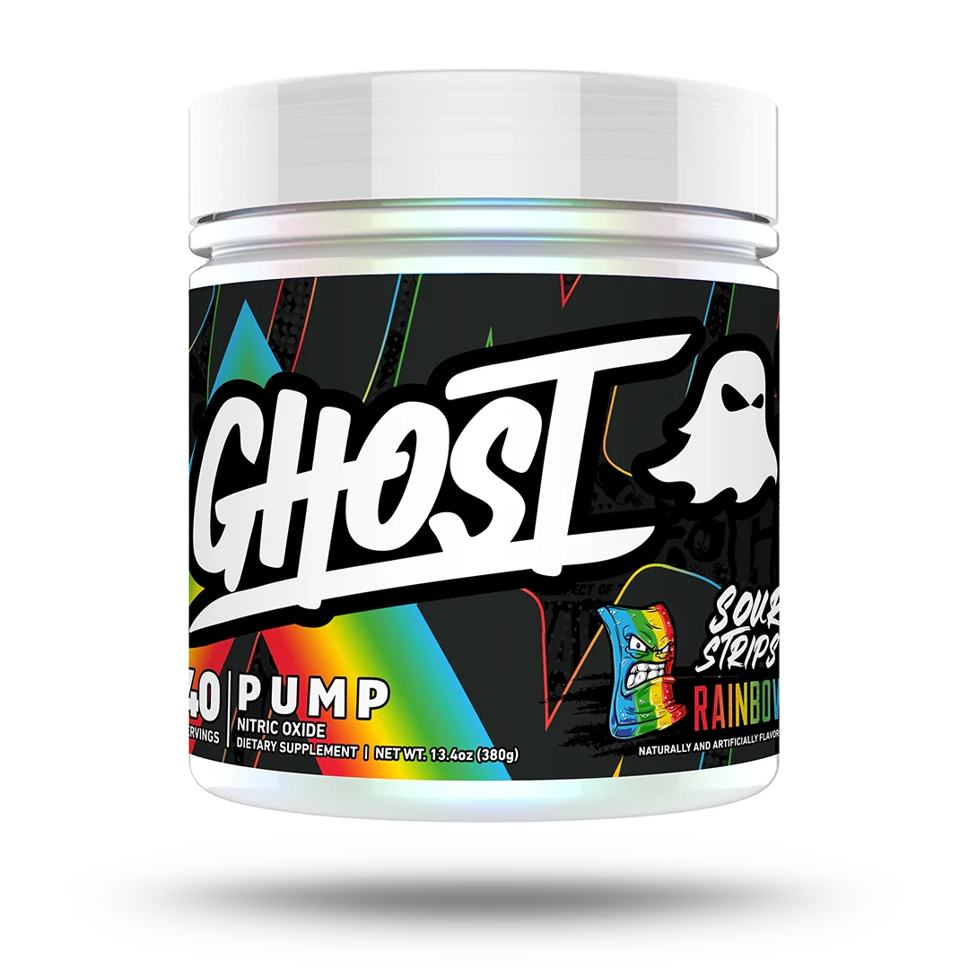 GHOST® PUMP x SOUR STRIPS® | RAINBOW