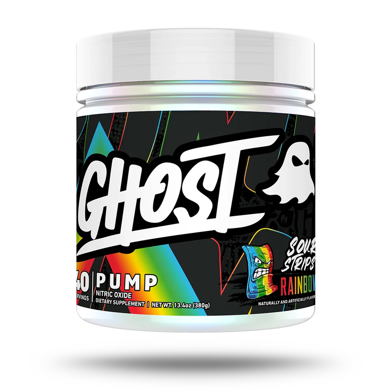 GHOST® PUMP x SOUR STRIPS® | RAINBOW