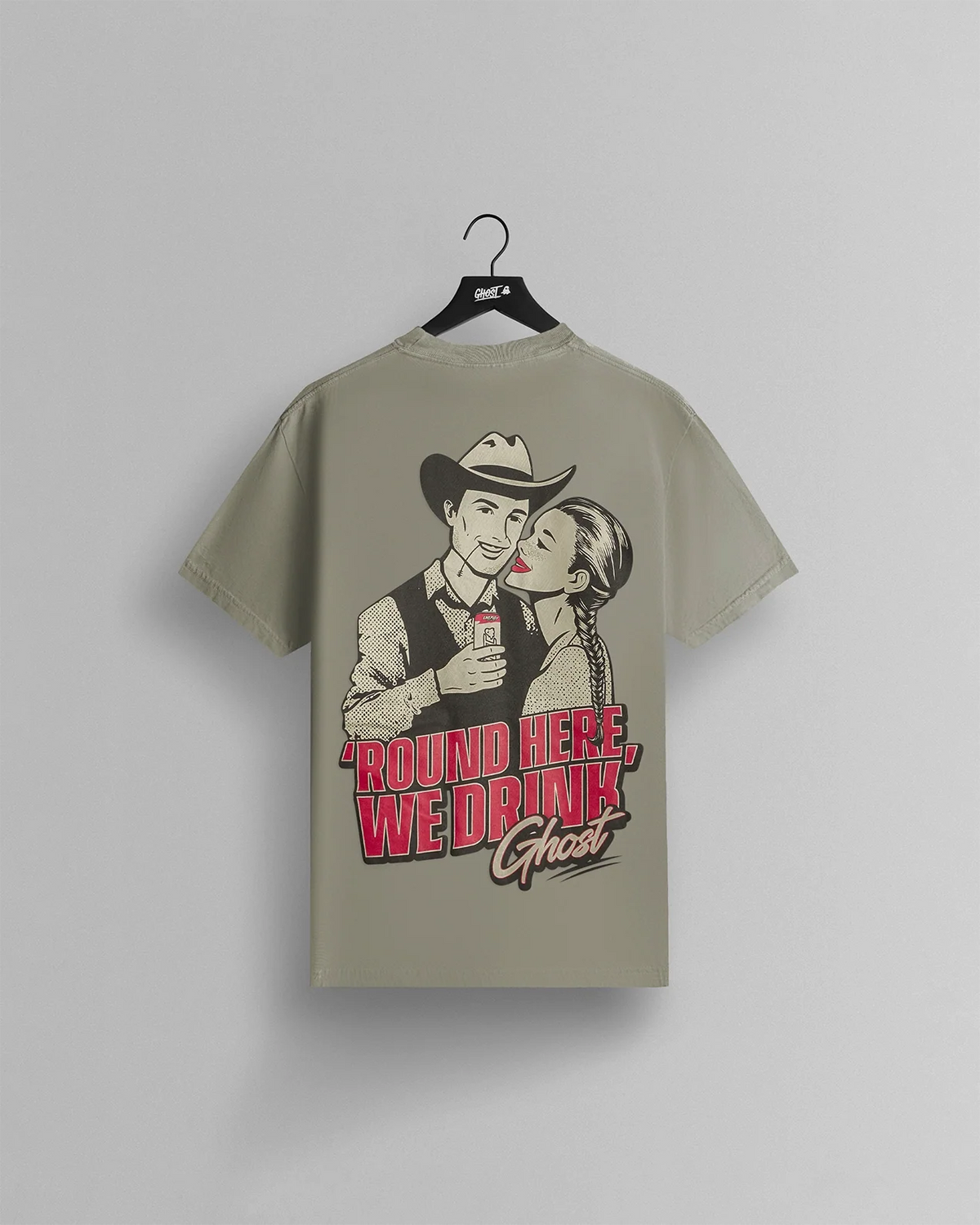GHOST® RIDE OR DIE TEE | SANDSTONE