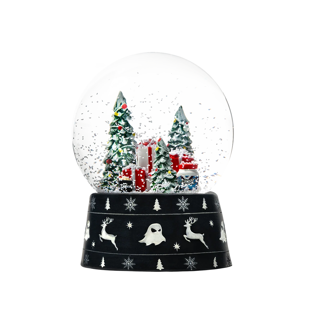 GHOST® SNOW GLOBE | BLACK