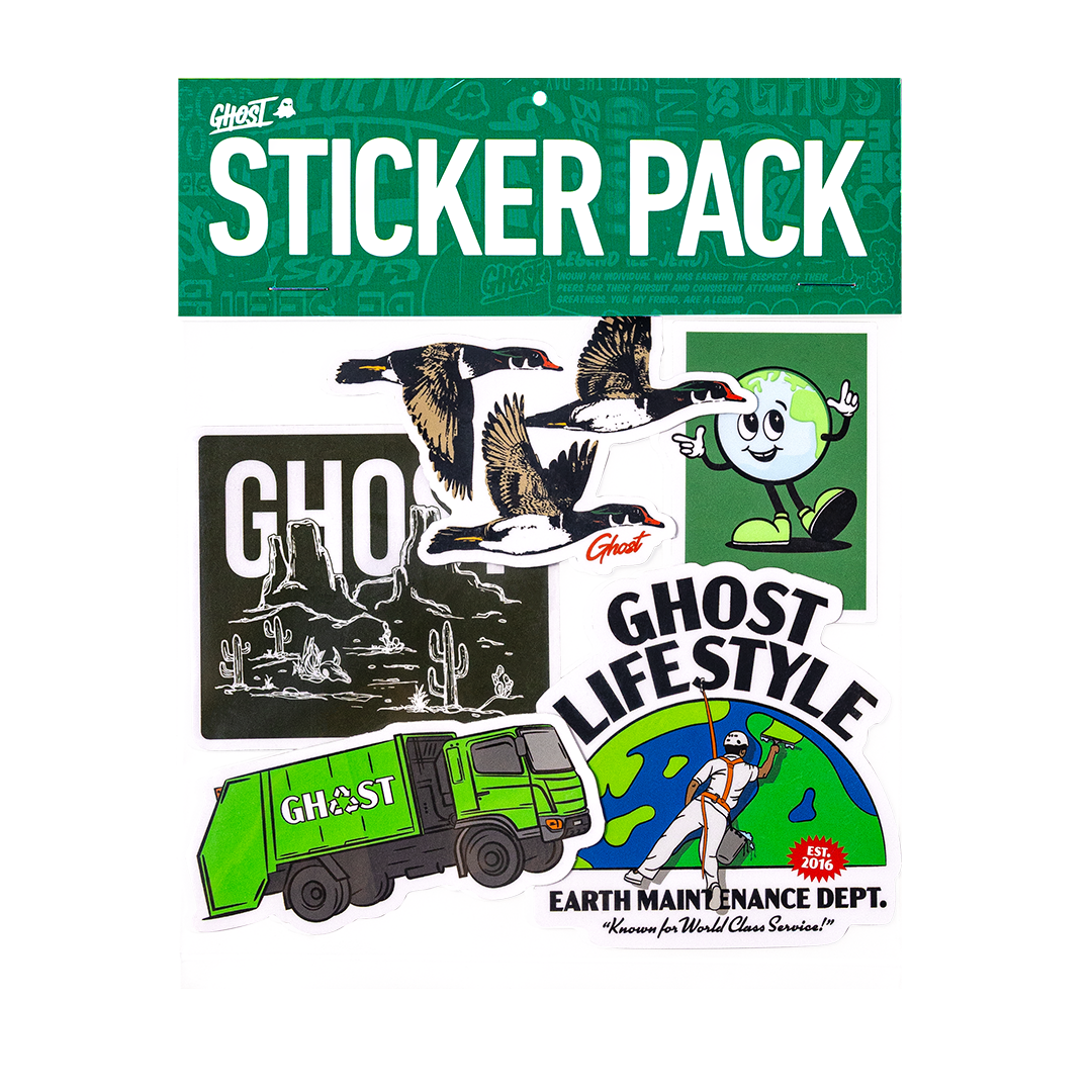 GHOST® STICKER PACK | ROOTS