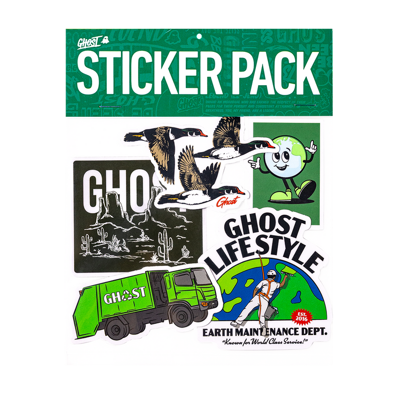 GHOST® STICKER PACK | ROOTS