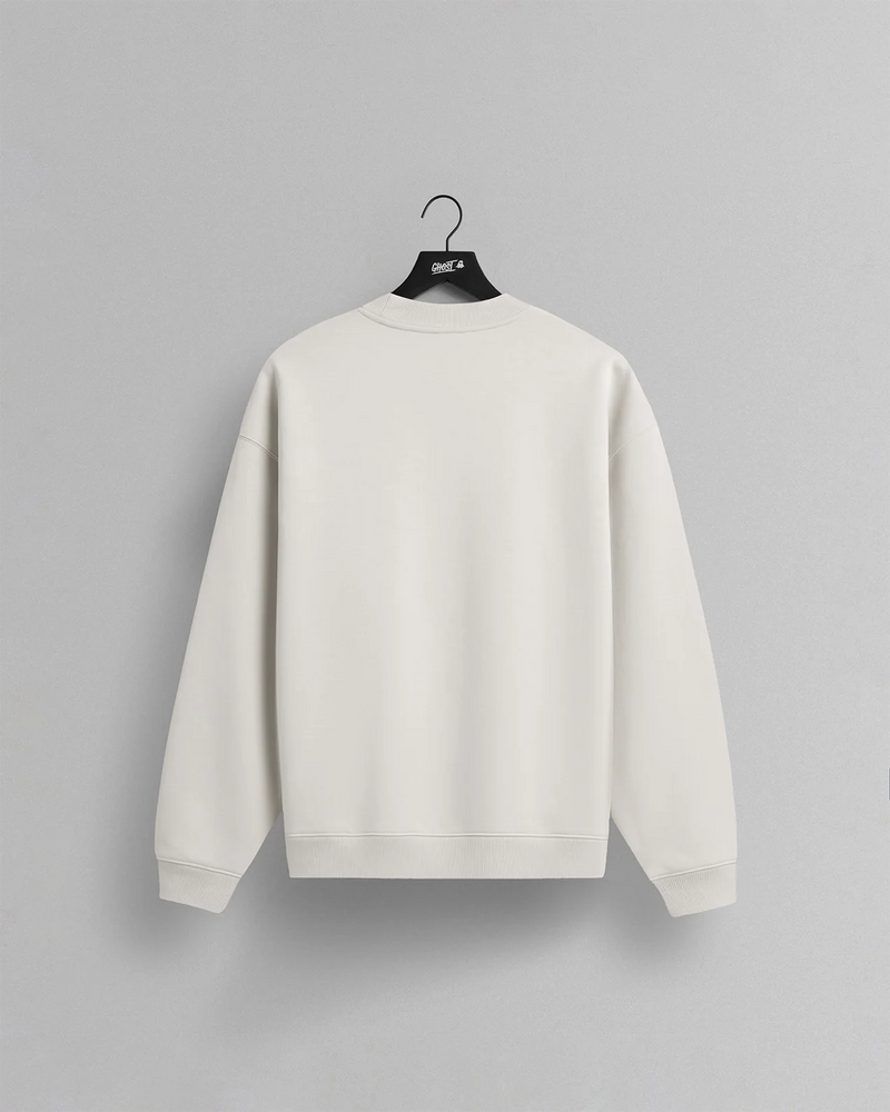 GHOST® STRIDES CREWNECK | NATURAL view 2