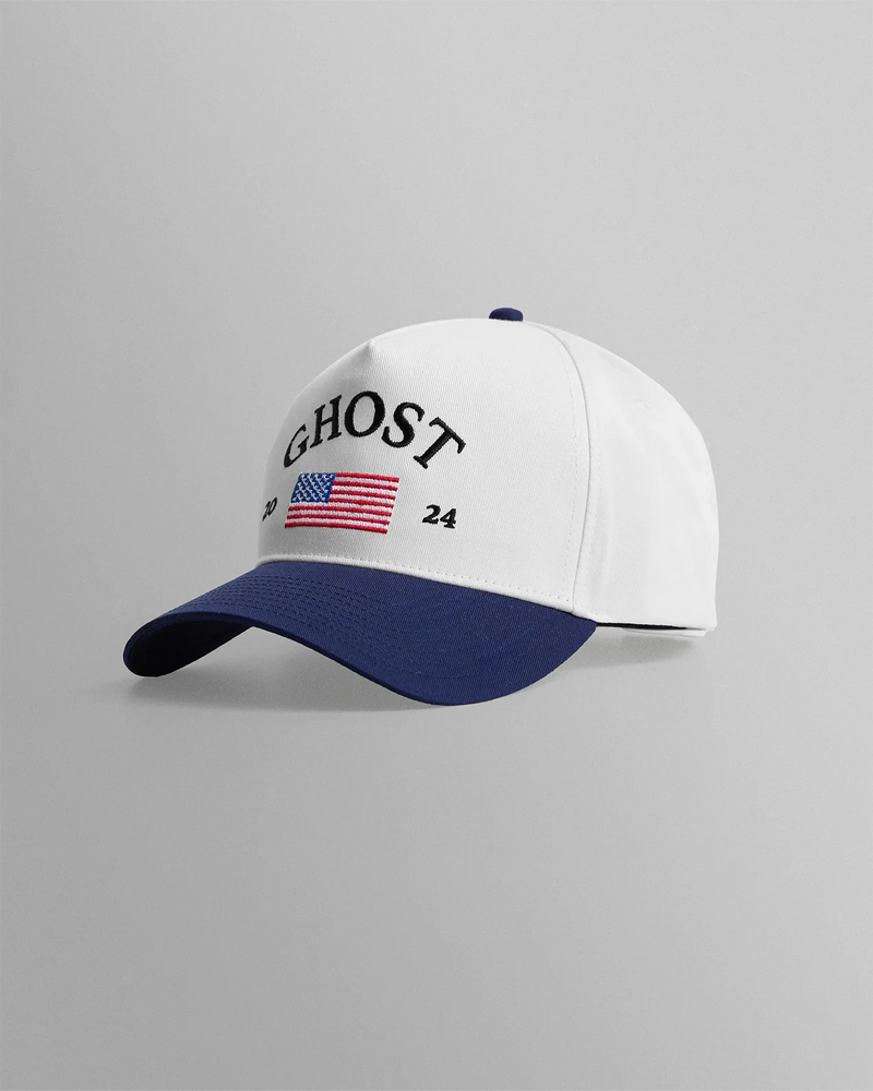 GHOST® USA BASEBALL HAT | NATURAL