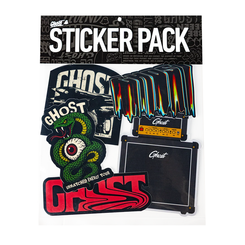 GHOST® STICKER PACK | UNMATCHED ENERGY